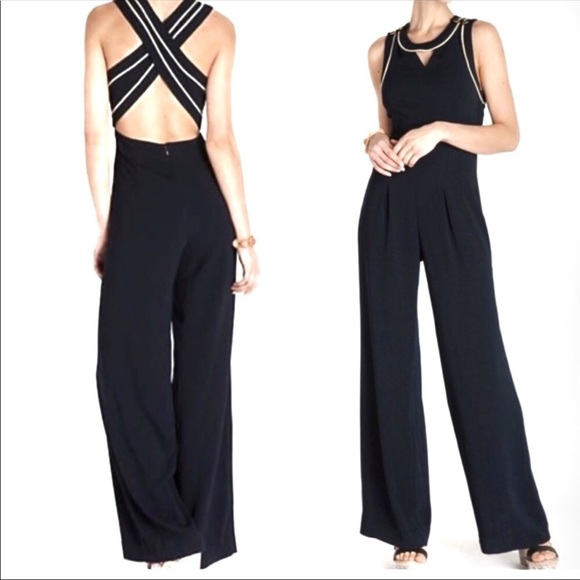 Anthropologie Pants - Anthropologie Cartonnier Jumpsuit 6 Navy Blue